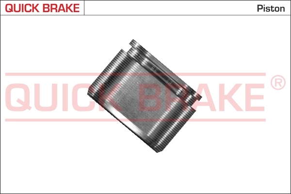 Piston, brake caliper